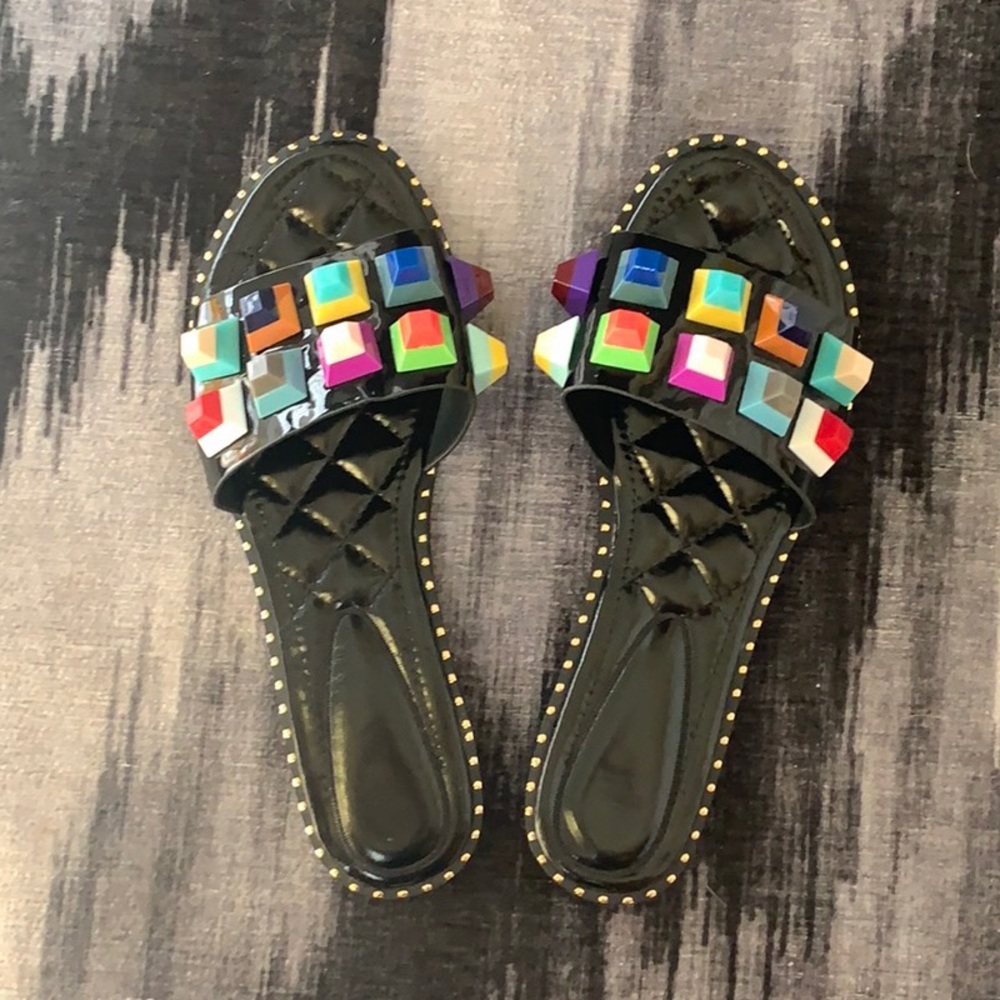 Colorful patent slides